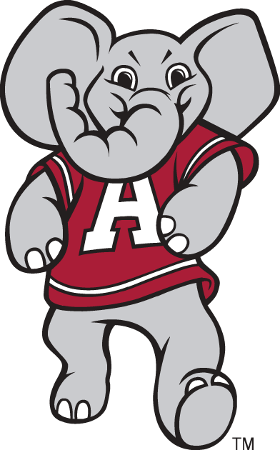 Alabama Crimson Tide 2001-Pres Mascot Logo iron on paper